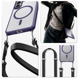 Spigen Ultra Hybrid Mag MagSafe Case til Samsung Galaxy S26+ - Clear Navy Blue