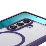 Spigen Ultra Hybrid Mag MagSafe Case til Samsung Galaxy S26+ - Clear Navy Blue