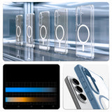 Spigen Ultra Hybrid Mag MagSafe Case til Samsung Galaxy S26+ - Clear Blue