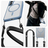 Spigen Ultra Hybrid Mag MagSafe Case til Samsung Galaxy S26+ - Clear Blue