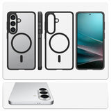 Spigen Ultra Hybrid Mag MagSafe Case til Samsung Galaxy S26+ - Clear Black