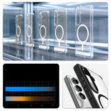Spigen Ultra Hybrid Mag MagSafe Case til Samsung Galaxy S26+ - Clear Black