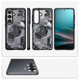 Spigen Ultra Hybrid Mag MagSafe Case til Samsung Galaxy S26+ Zero One - Clear Black