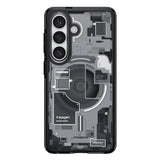 Spigen Ultra Hybrid Mag MagSafe Case til Samsung Galaxy S26+ Zero One - Clear Black