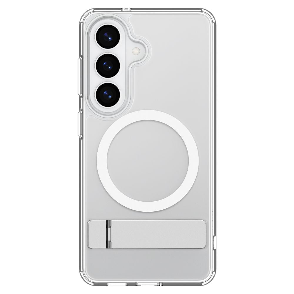 Spigen Ultra Hybrid S Mag MagSafe Case til Samsung Galaxy S26+ - Klar og hvid