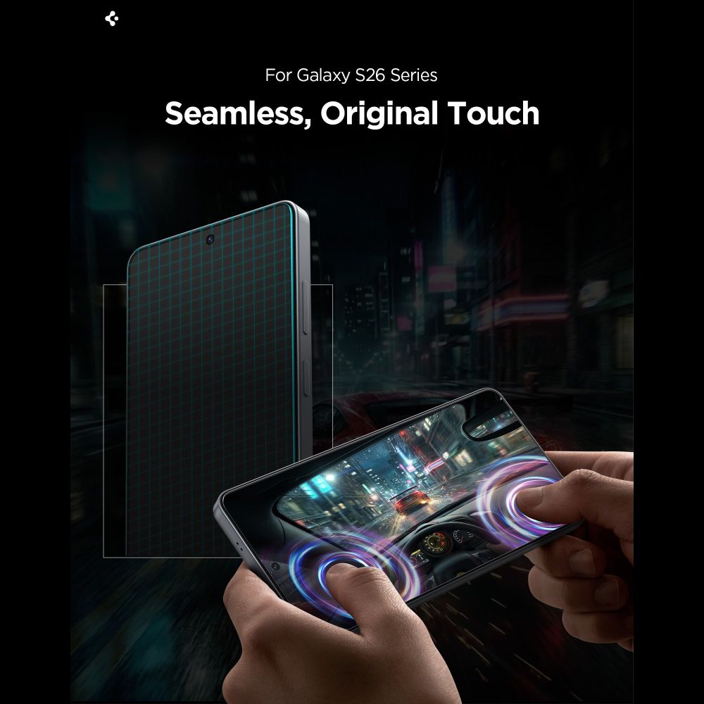 Spigen Glas.Tr Ez Fit Pro HD tempereret glas til Samsung Galaxy S26+