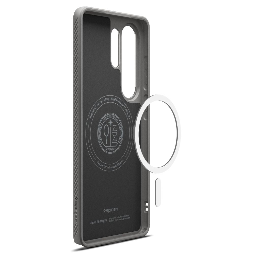 Spigen Liquid Air Mag MagSafe Case til Samsung Galaxy S26 Ultra - Grå
