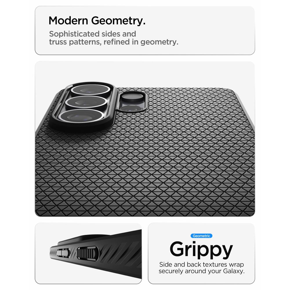 Spigen Liquid Air Mag MagSafe Case til Samsung Galaxy S26 Ultra - sort
