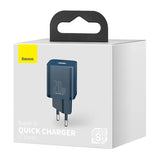 Baseus Super Si hurtigoplader 1C 20W (blå)
