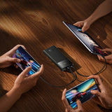 Baseus Star-Lord 10000mAh 22.5W Powerbank with Digital Display and 30cm USB-C 3A Cable - Black