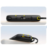 Baseus EnerFill FC31 QPow3 20000mAh 45W Power Bank with Digital Display with 2 Built-in USB-C Cables - Black