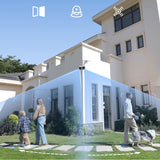 Baseus Security X1 Pro Dual Camera 3K Outdoor Camera - White