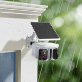 Baseus Security X1 Pro Dual Camera 3K Outdoor Camera - White