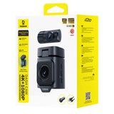 Baseus PrimeTrip VD1 Pro 4K Car Dash Cam with 1080p Rear Camera and Power Kit - Black