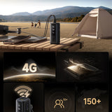 Baseus EnerGeek GX11 MiFi 20000mAh 67W Power Bank with Wi-Fi Function - Black