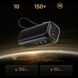 Baseus EnerGeek GX11 MiFi 20000mAh 67W Power Bank with Wi-Fi Function - Black