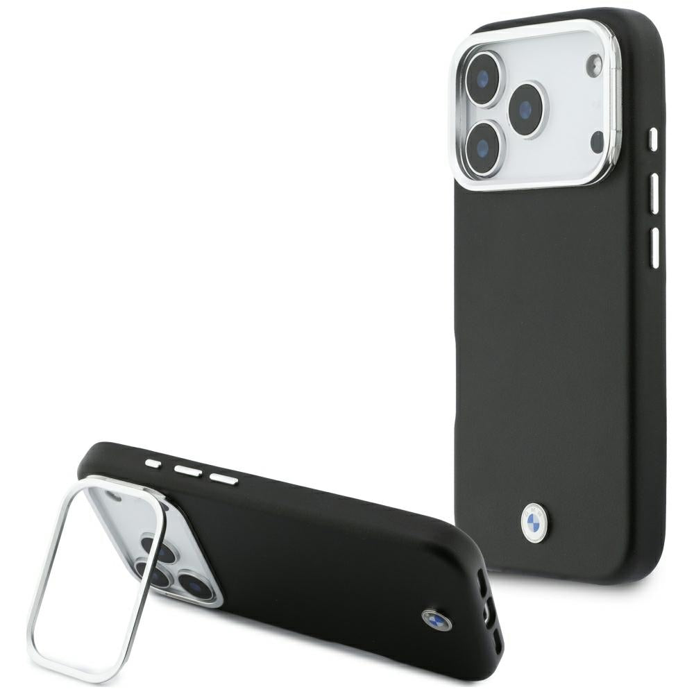 BMW M Sign Metal Logo MagSafe Case til iPhone 17 Pro - sort