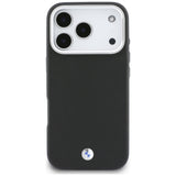 BMW M Sign Metal Logo MagSafe Case til iPhone 17 Pro - sort