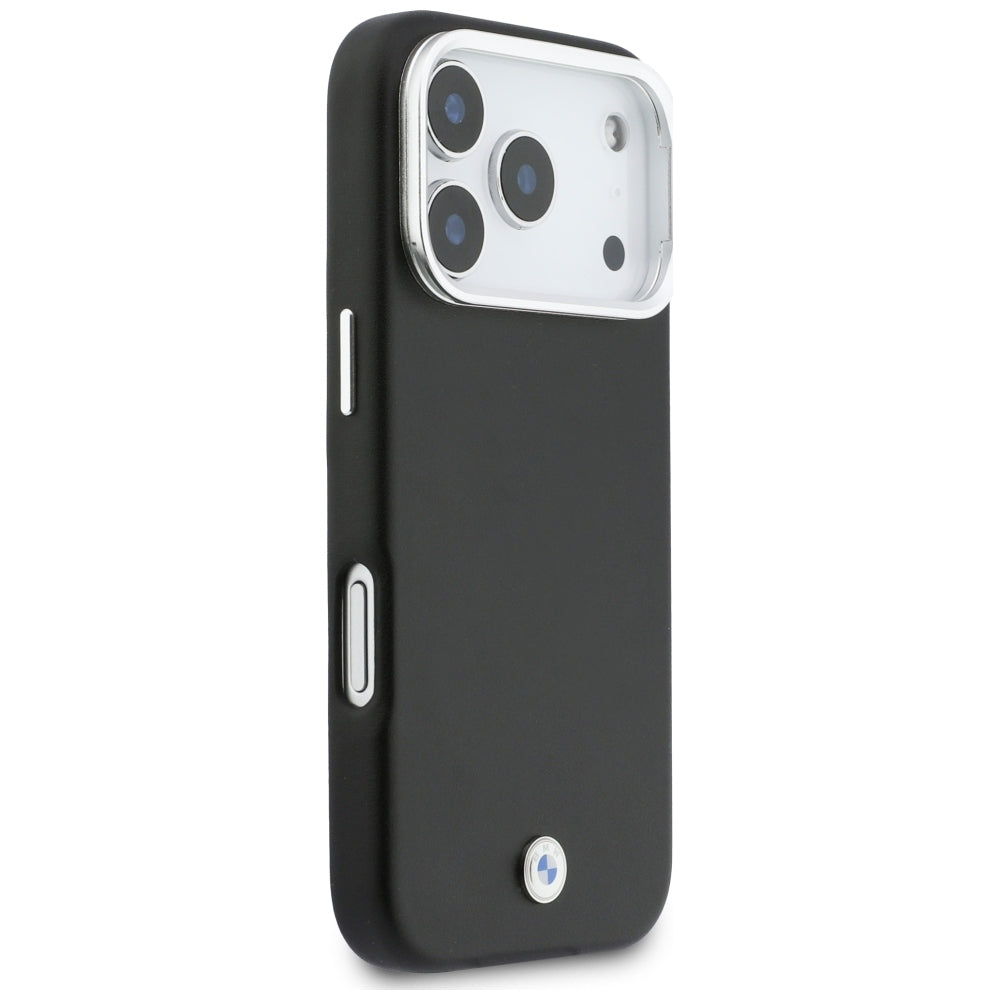 BMW M Sign Metal Logo MagSafe Case til iPhone 17 Pro - sort