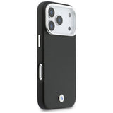 BMW M Sign Metal Logo MagSafe Case til iPhone 17 Pro - sort