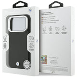 BMW M Sign Metal Logo MagSafe Case til iPhone 17 Pro - sort