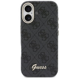 Guess 4G Script MagSafe-hylster til iPhone 17 - sort
