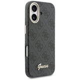 Guess 4G Script MagSafe-hylster til iPhone 17 - sort