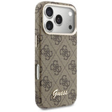 Guess 4G Script MagSafe Case til iPhone 17 Pro - Brunt