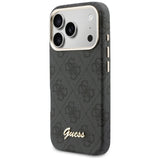 Guess 4G Script MagSafe-hylster til iPhone 17 Pro - sort