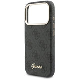 Guess 4G Script MagSafe-hylster til iPhone 17 Pro - sort