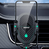 Dudao F2+ smartphone holder til luftventilen med klemme - sort