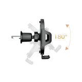 Dudao F2+ smartphone holder til luftventilen med klemme - sort
