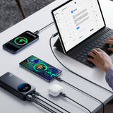 Joyroom JR-PBF02 Pro 20000 mAh 45W Powerbank med Digital Display 2x USB-A 2x USB-C - sort