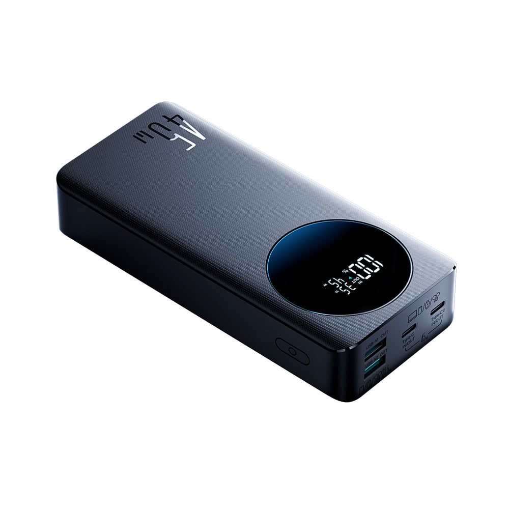 Joyroom JR-PBF02 Pro 20000 mAh 45W Powerbank med Digital Display 2x USB-A 2x USB-C - sort