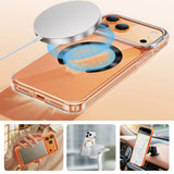 Tech-Protect MMP-210 MagSafe 2-pak magnetisk ring - orange / sort