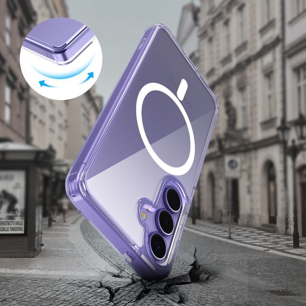 Tech-Protect FlexAir Hybrid MagSafe Case til Samsung Galaxy A57 5G - Gennemsigtig