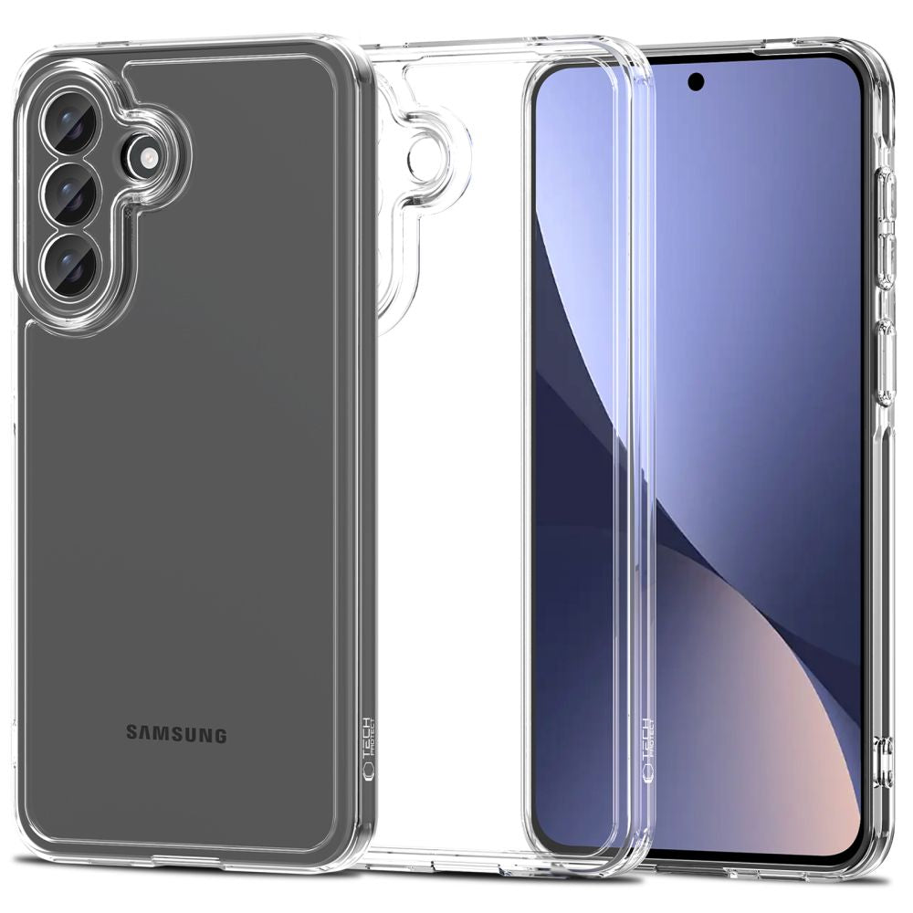 Tech-Protect FlexAir Hybrid Case til Samsung Galaxy A57 5G - Gennemsigtig