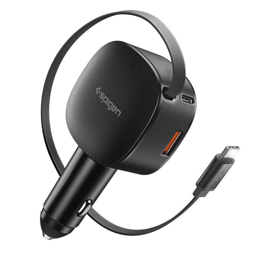 Spigen EV603BT 60W Biloplader - sort