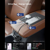 Spigen EV603BT 60W Biloplader - sort