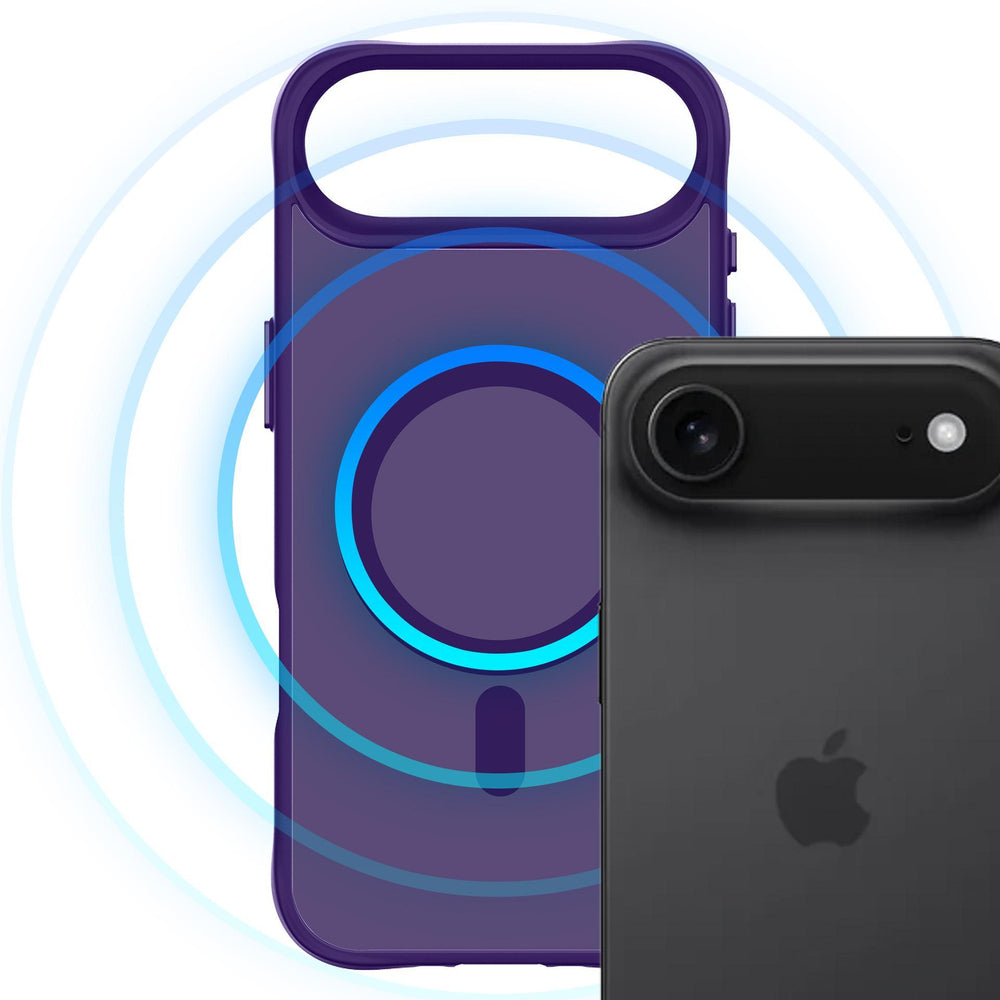 3mk Smoke MagCase til iPhone Air - lilla