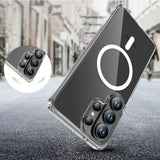 Tech-Protect FlexAir Hybrid MagSafe Case til Samsung Galaxy S26 Ultra - Gennemsigtig