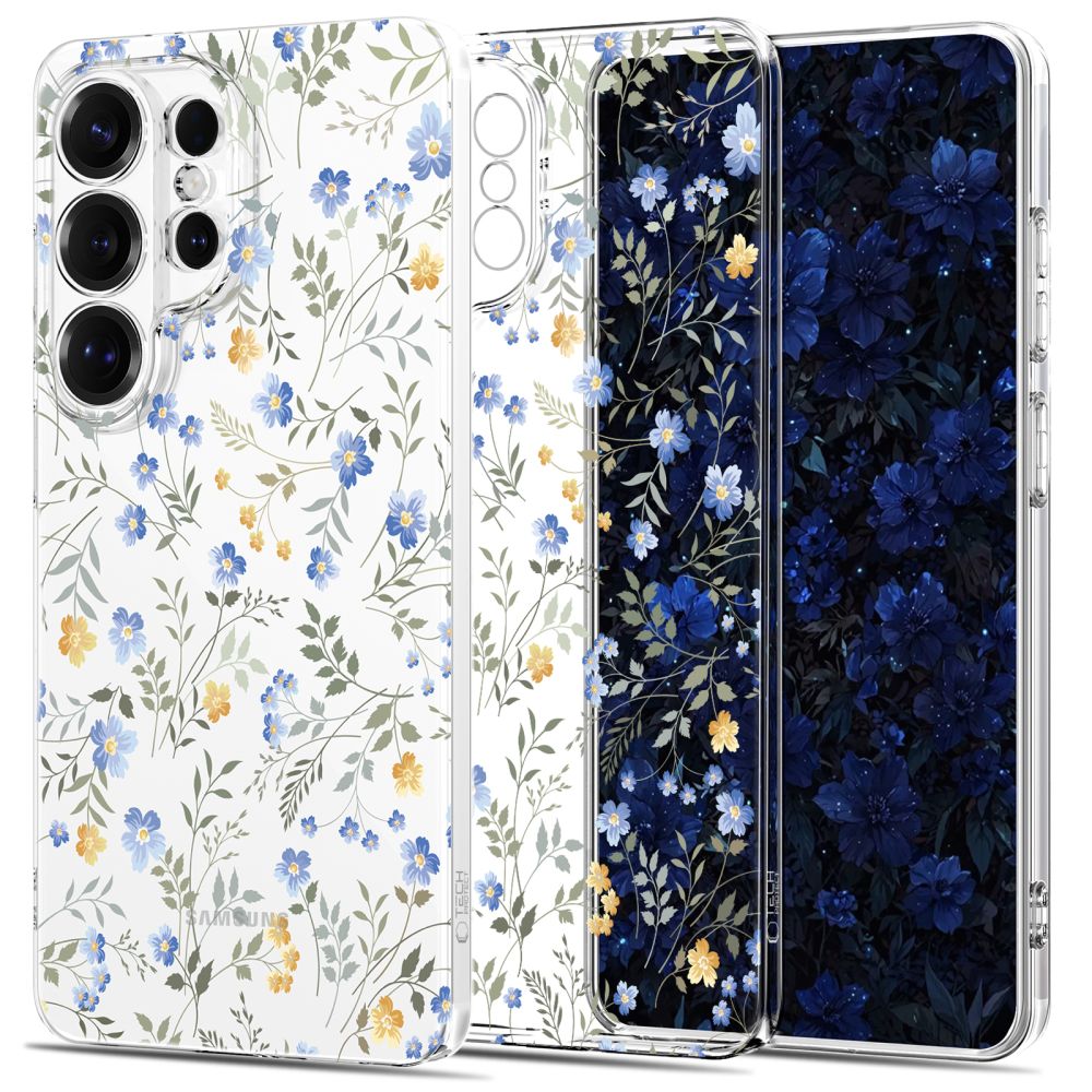 Tech-Protect FlexAir Case til Samsung Galaxy S26 Ultra - Farverige blomster