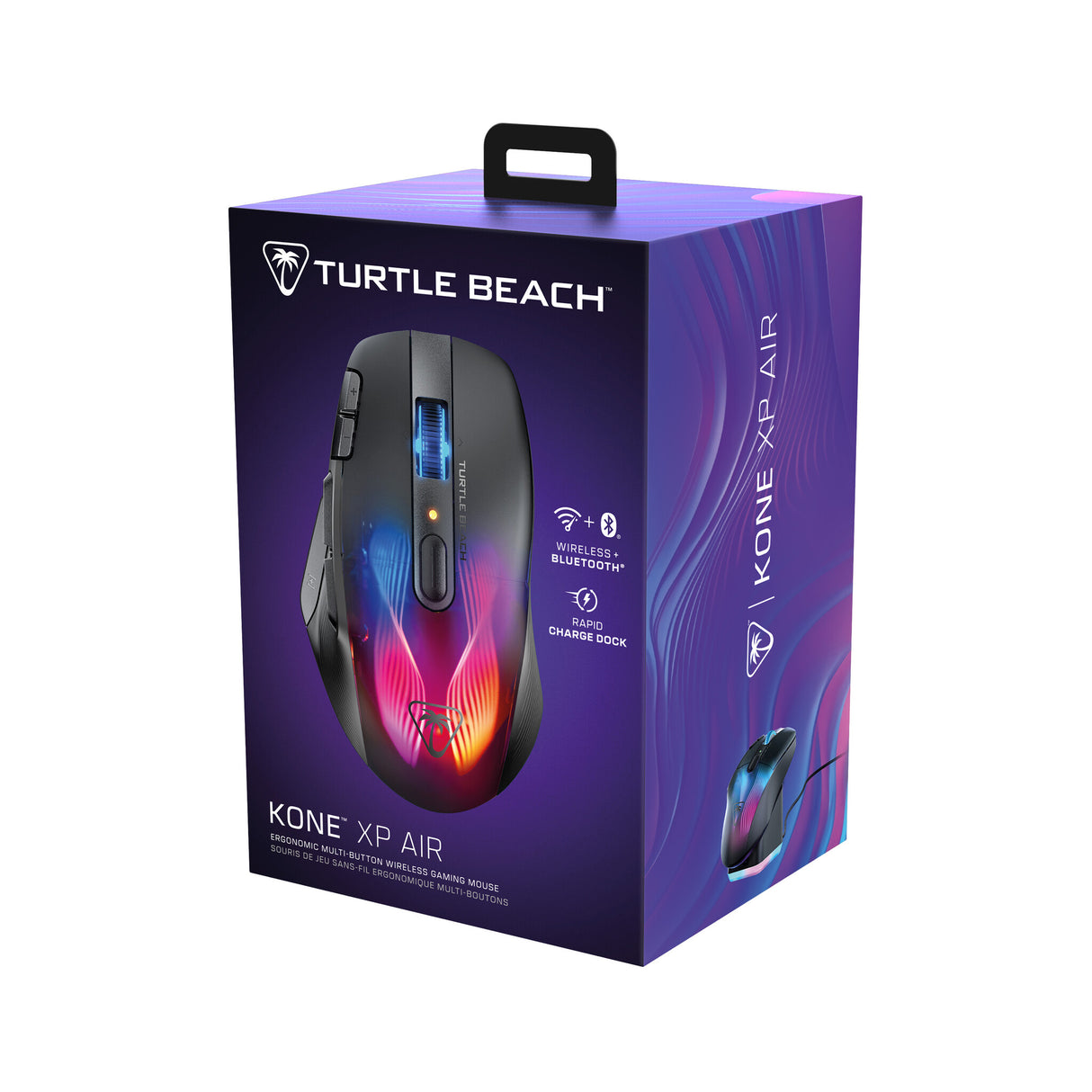 Turtle Beach Kone XP Air mus Spil Højre hånd RF trådløs + Bluetooth Optisk 19000 dpi