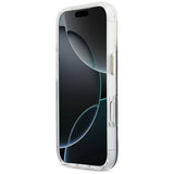 Guess IML Gradient Script Metal MagSafe Case til iPhone 17 Pro Max - sort