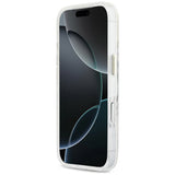 Guess IML Script Metal MagSafe Case til iPhone 17 Pro Max - klar