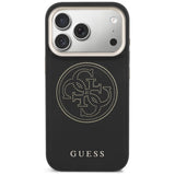 Guess perforeret 4G MagSafe-fodral til iPhone 17 Pro Max - sort