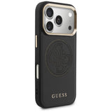 Guess perforeret 4G MagSafe-fodral til iPhone 17 Pro Max - sort