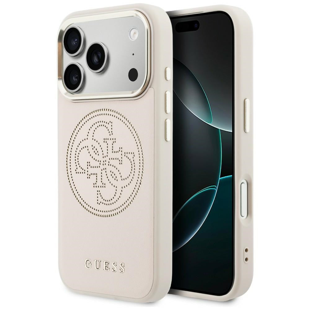 Guess Perforeret 4G MagSafe Case til iPhone 17 Pro - Pink
