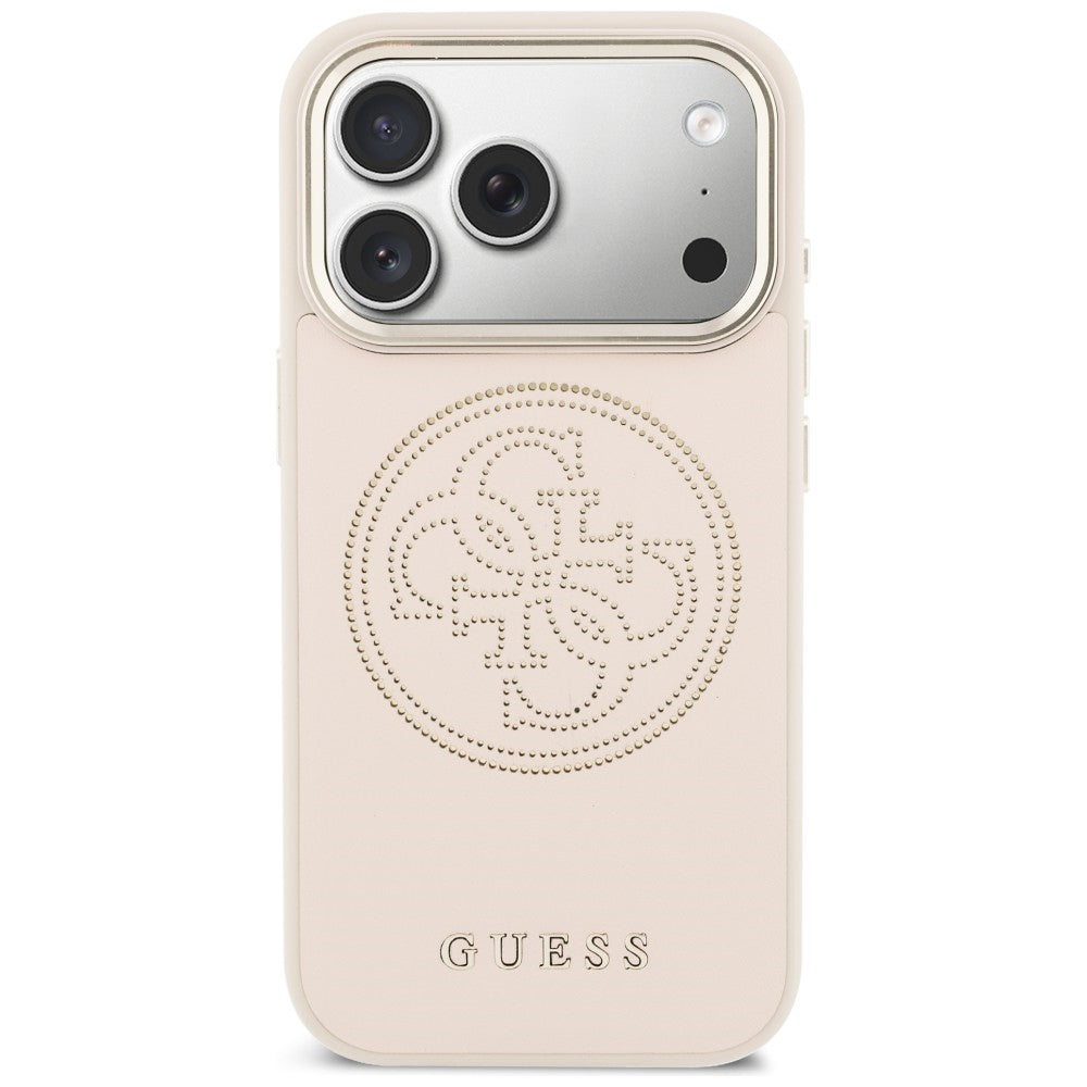 Guess Perforeret 4G MagSafe Case til iPhone 17 Pro - Pink