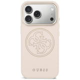 Guess Perforeret 4G MagSafe Case til iPhone 17 Pro - Pink